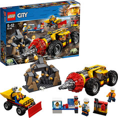 Конструктор LEGO City 60186: Тяжелый бур для горных работ