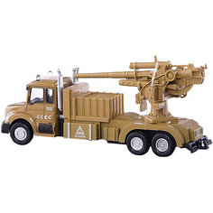 Машинка "Military Gun Truck" с орудием 1:48, Autotime
