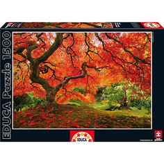 Пазл "Осень в японском саду", 1500 деталей, Educa