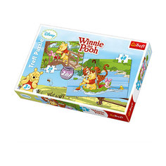 Набор пазлов "Играем в воде", 24*48 деталей, Trefl