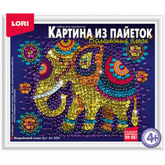 Картина из пайеток "Индийский слон", LORI