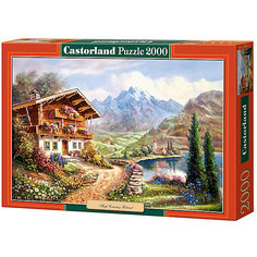 Пазл Castorland "Дом в горах" 2000 деталей