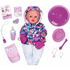 Интерактивная кукла Zapf Creation "Baby Born", зимняя пора, 43 см