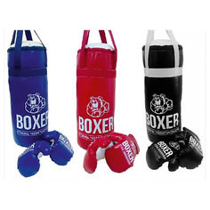 Игровой набор для бокса "Боксер  №2",  40 см Лидер