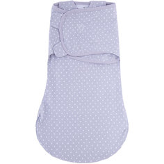 Конверт на липучке с двумя способами фиксации Wrap Sack, размер S/M, серый/звезды Summer Infant