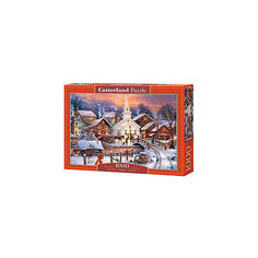 Пазл Castorland "Зимний город" 1000 деталей