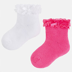 Комплект:2 пары носок Mayoral для девочки