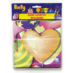 Салфетки ACTION! Праздник, 6шт.