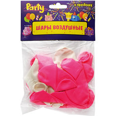 Воздушные шары ACTION! Сердечки Нежность, 10шт