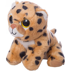 Мягкая игрушка Abtoys Леопард коричневый, 15 см
