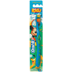 Детская зубная щетка Oral-B Mickey for Kids от 3 лет, синяя