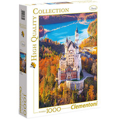 Пазл Clementoni "Замок Нойшванштайн с высоты птичьего полета", 1000 элементов