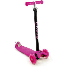 Трехколесный самокат Triumf Active Maxi Flash SKL 07-L,Pink