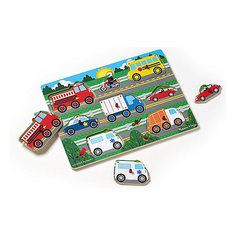 Рамка-вкладыш Melissa &amp; Doug "Транспорт"