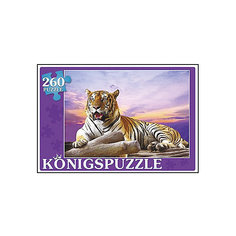 Пазл Konigspuzzle "Большой тигр" 260 элементов