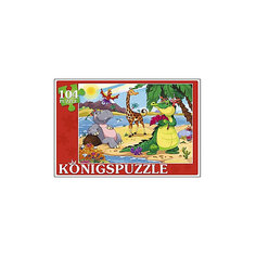 Пазл Konigspuzzle "Мир животных" 104 элемента