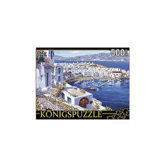 Пазл Konigspuzzle "Город-остров Миконос" 500 элементов