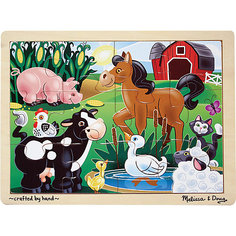 Пазл Melissa &amp; Doug "На ферме" 12 деталей