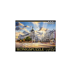 Пазл Konigspuzzle "Мадрид. Отель Гран Виа" 500 элементов