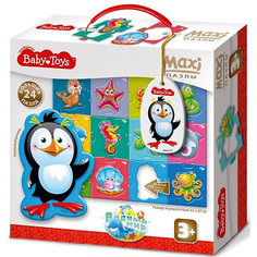 Макси пазлы Baby Toys "Техника", 24 элемента на  поле 61х47см