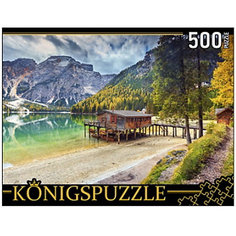 Пазл Konigspuzzle "Италия. Озеро Брайес" 500 элементов