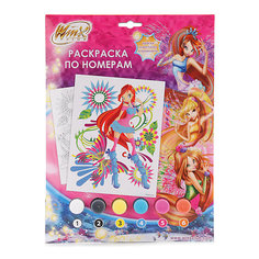 Раскраска по номерам "Winx Club" Играем вместе