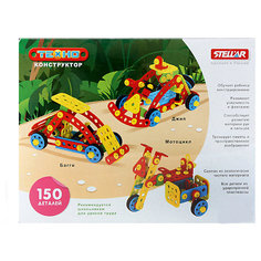 Конструктор Stellar "Техно" Джип, 150 деталей Стеллар