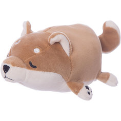 Мягкая игрушка ABtoys Собачка коричневая, 13 см