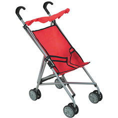 Коляска-трость для кукол Buggy Boom, желтая