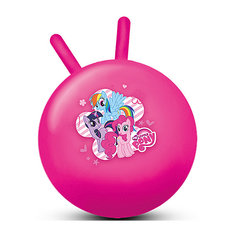 Мяч "My little pony" 55см с рожками. Играем вместе