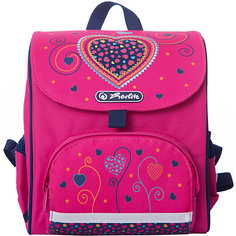 Ранец Herlitz "Mini Softbag" Pink Hearts, дошкольный