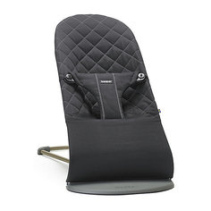 Кресло-шезлонг BabyBjorn Bouncer Bliss Cotton, черный