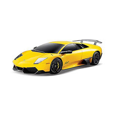 Радиоуправляемая машинка Rastar "Lamboighini Murcielago LP670-4" 1:24, желтая