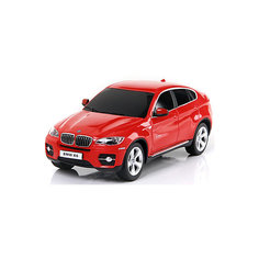 Радиоуправляемая машина Rastar "BMW X6", 1:24 (красная)