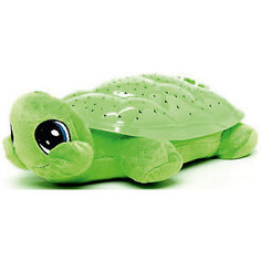 Мягкая игрушка-ночник Мульти-Пульти "Черепаха" 30 см, зеленая