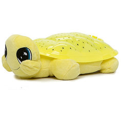 Мягкая игрушка-ночник Мульти-Пульти "Черепаха" 30 см, желтая