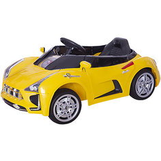 Электромобиль Sport-Car, желтый, BabyHit