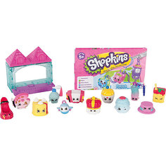 Фигурки Moose "Shopkins" с элементом здания Европа, 12 шт