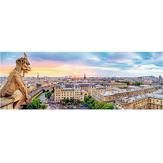 Пазлы панорамные Trefl «Вид с собора Нотр-Дам», 1000 элементов