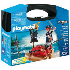 Конструктор Playmobil "Возьми с собой" Пиратский плот