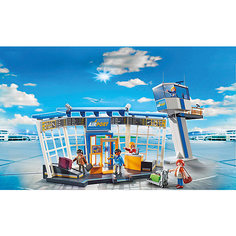 Конструктор Playmobil "Городской Аэропорт" Аэропорт с диспетчерской вышкой