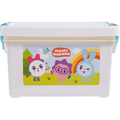 Ящик для хранения игрушек Little Angel "Малышарики", 5,1 л.