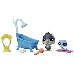 Игровой набор Littlest Pet Shop "Весёлое купание" Hasbro