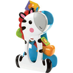 Развивающая игрушка Fisher-Price "Зебра с волшебными кубиками" Mattel