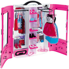 Мебель для куклы Barbie "Шкаф модниц", розовый Mattel