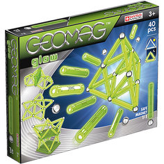 Магнитный конструктор Geomag  "Glow 40"