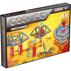 Магнитный конструктор Geomag "Mechanics",  222 детали