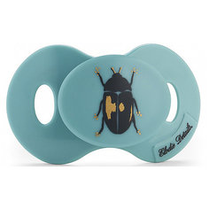 Силиконовая пустышка Elodie Details "Newborn Tiny Beetle" 0-6 мес., синяя
