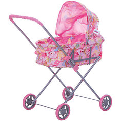 Коляска для кукол Buggy Boom , светло-розовый с мишками