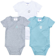 Боди, 3 шт для мальчика PlayToday